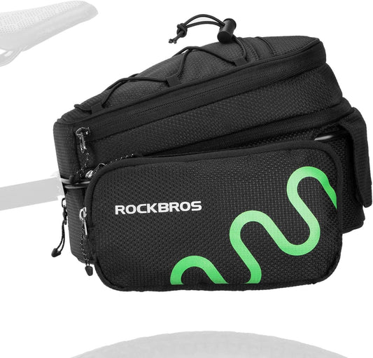 ROCKBROS Saco de Transporte de Bicicletas Sela de libertação rápida Expansível 6/8L