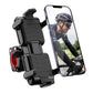 ROCKBROS bicicleta suporte para telemóvel suporte para moto guiador 360° smartphone universal