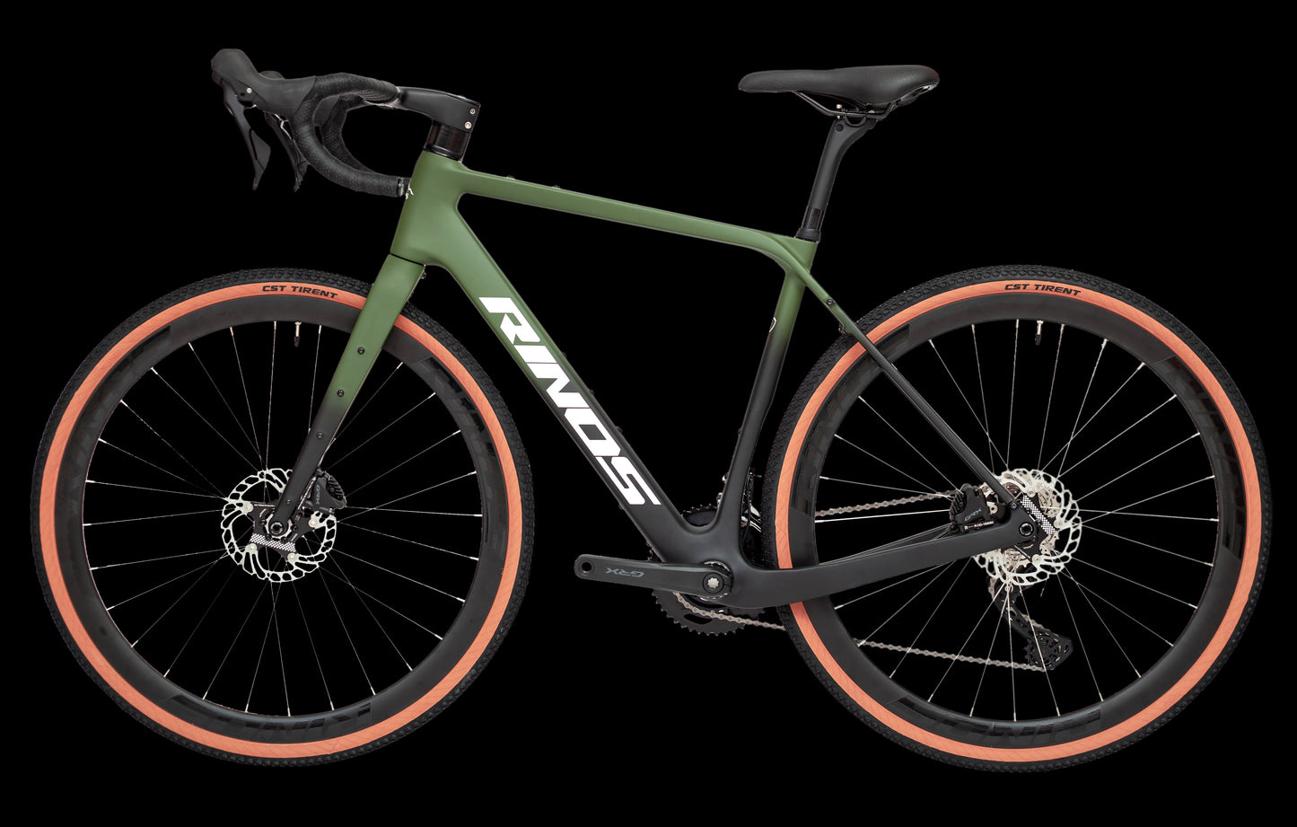 Bicicleta de cascalho de carbono RINOS Sandman7.0 Shimano GRX820