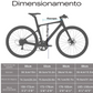 Bicicleta de cascalho de carbono RINOS Sandman 1.0 Shimano R3000