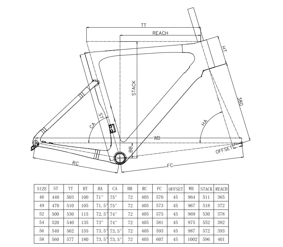 RINOS Bicicleta de estrada de carbono 700C Shimano 105 R7120 24 velocidades Odin4.0