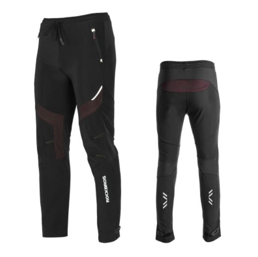 ROCKBROS calças compridas à prova de vento calças esportivas de ciclismo M-4XL