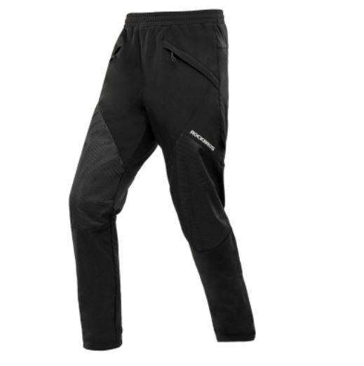 ROCKBROS Calções de Ciclismo Calças de Inverno Masculin Termo-ciclismo à prova de vento M-4XL