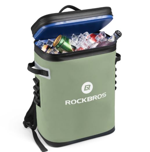 ROCKBROS 20L Saco Refrigerador à prova de água Saco para piquenique de campismo