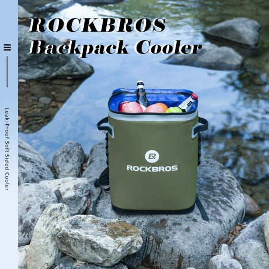 ROCKBROS 20L Saco Refrigerador à prova de água Saco para piquenique de campismo