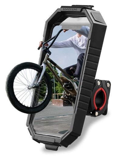 Suporte ROCKBROS suporte para celular bicicleta motocicleta universal 360° à prova d'água