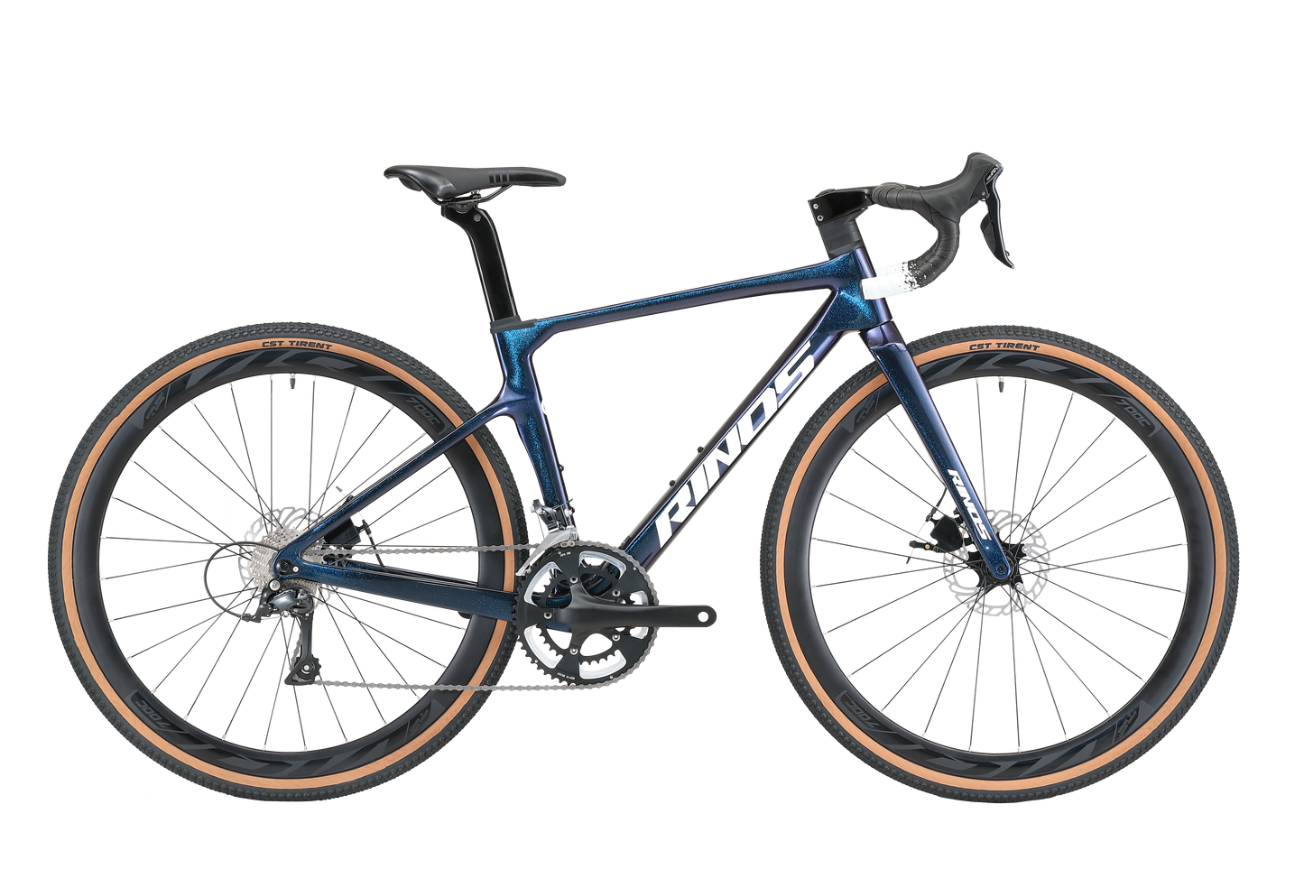 Bicicleta de cascalho de carbono RINOS Sandman 1.0 Shimano R3000