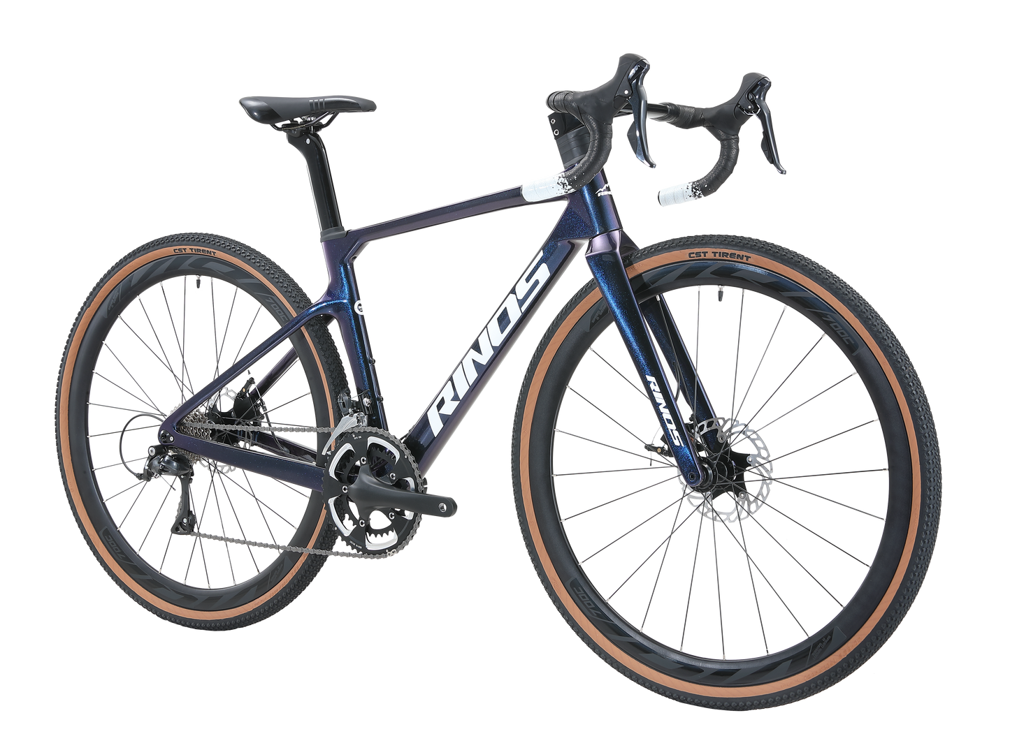 Bicicleta de cascalho de carbono RINOS Sandman3.0 Shimano R7000