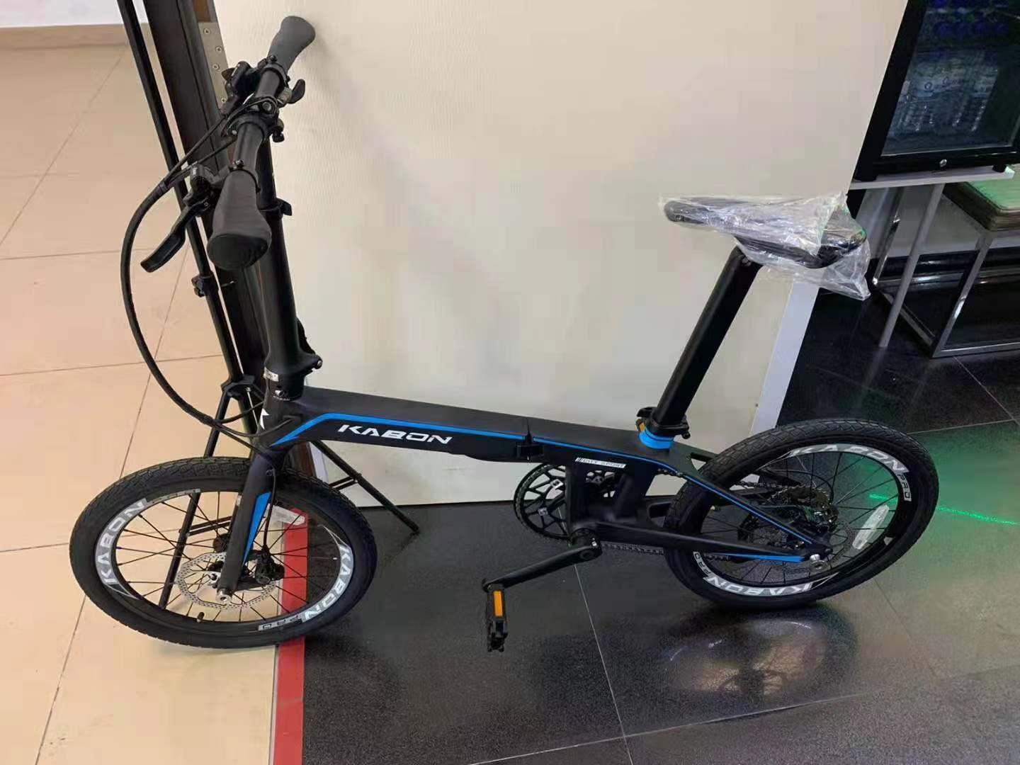 KABON City Bicicleta dobrável Carbono Shimano Altus 9 velocidades 20 polegadas