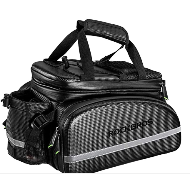 ROCKBROS Bolsa traseira para bicicleta A6-6 bolsa para câmera 10-35L