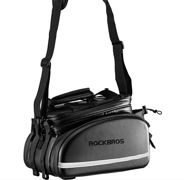 ROCKBROS Bolsa traseira para bicicleta A6-6 bolsa para câmera 10-35L