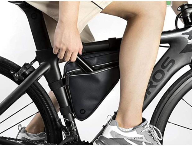 ROCKBROS B39 bolsa de quadro de bicicleta bolsa triangular reflexiva