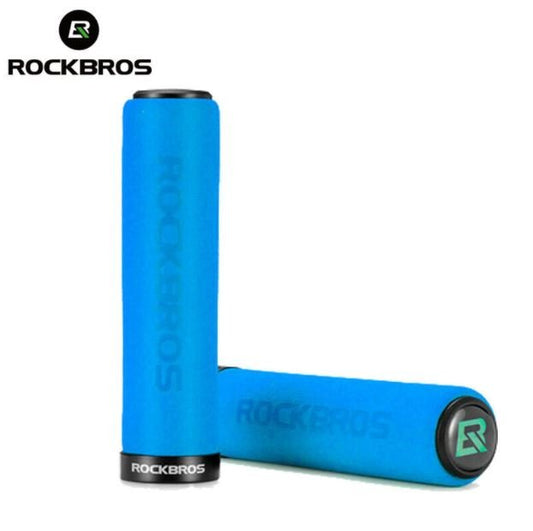 ROCKBROS Punhos de guidão BT1001 Punhos de bicicleta ultraleves antiderrapantes