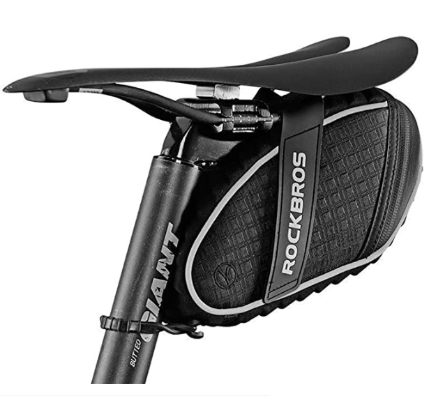 ROCKBROS Alforje de bicicleta C16 bolsa de assento refletiva