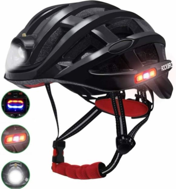 ROCKBROS capacete de bicicleta capacete de segurança ao ar livre tamanho 57-62 cm multifuncional