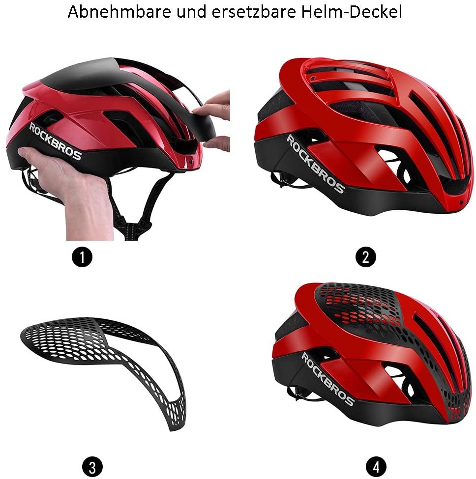 ROCKBROS Capacete de bicicleta TT-30 com Flex-Cool-System