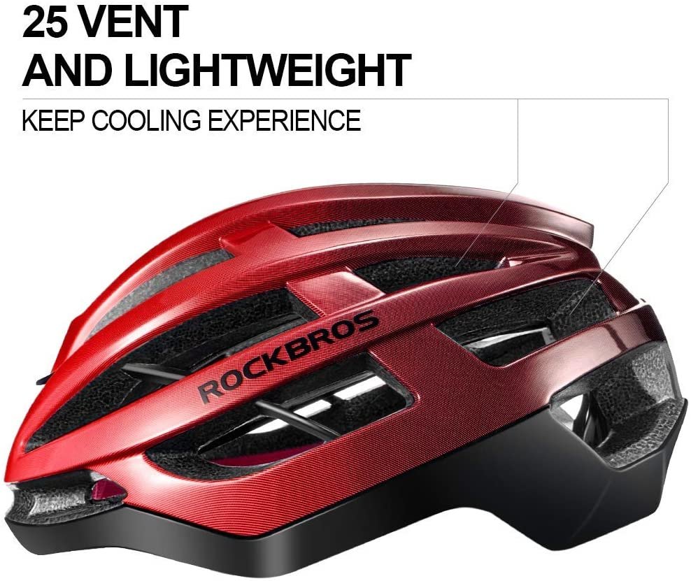 ROCKBROS capacete de bicicleta MTB de proteção 55-61 cm