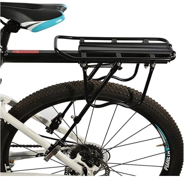 ROCKBROS Bagageiro de bicicleta HJ1009 com liberação rápida máx. 50kg 24-29 polegadas