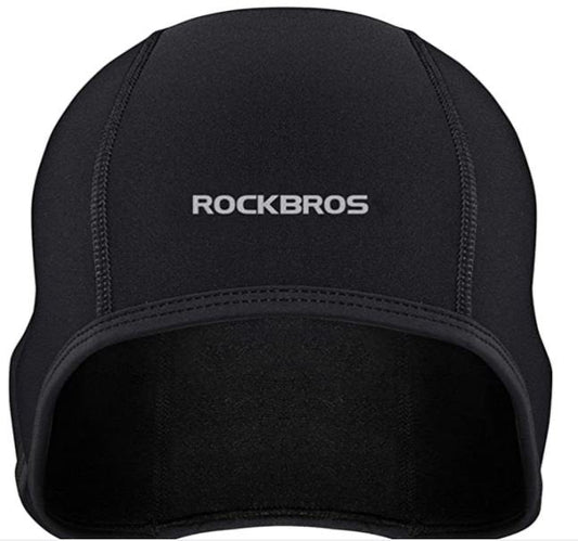 ROCKBROS Boné esportivo LF041BK Térmica à Prova de Vento x3