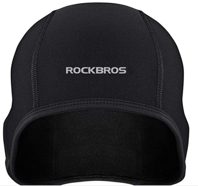 ROCKBROS Boné esportivo LF041BK Térmica à Prova de Vento