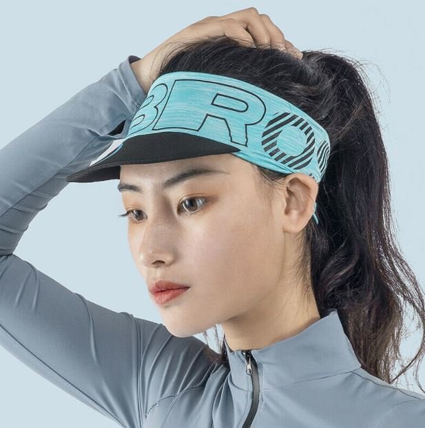 Boné de bicicleta de ciclismo ROCKBROS bandana chapéu com pala de sol faixa de suor