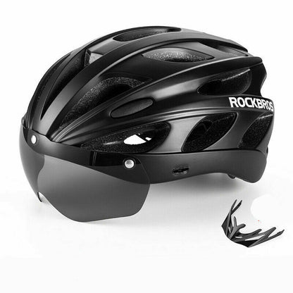 ROCKBROS Capacete de ciclismo de estrada TT-16 conjunto flexível