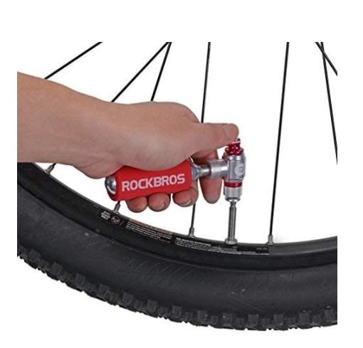 ROCKBROS SLAM-CO2 bomba de cartucho de CO2 mini bomba de inflador de bicicleta