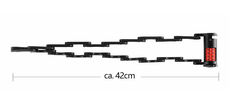 ROCKBROS WD795 cadeado de bicicleta cadeado dobrável antifurto