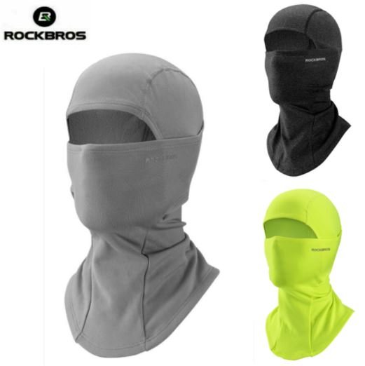 ROCKBROS máscara facial térmica para esportes de inverno arnês boné de ciclismo bandana