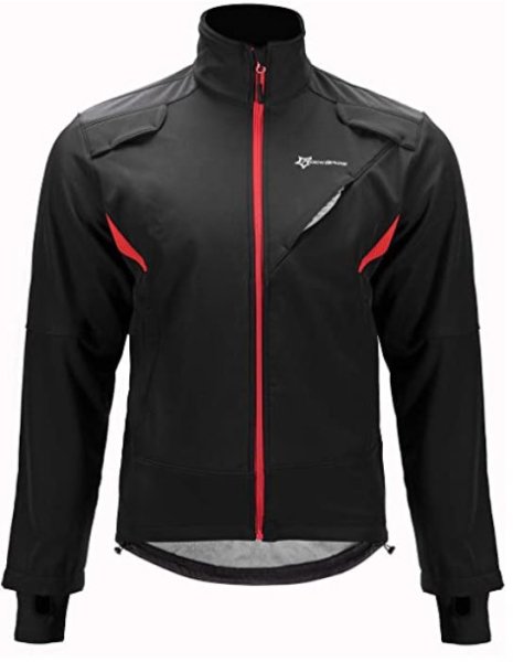 ROCKBROS YPW021 Jaqueta de inverno masculina Jaqueta de ciclismo à prova d'água M-4XL