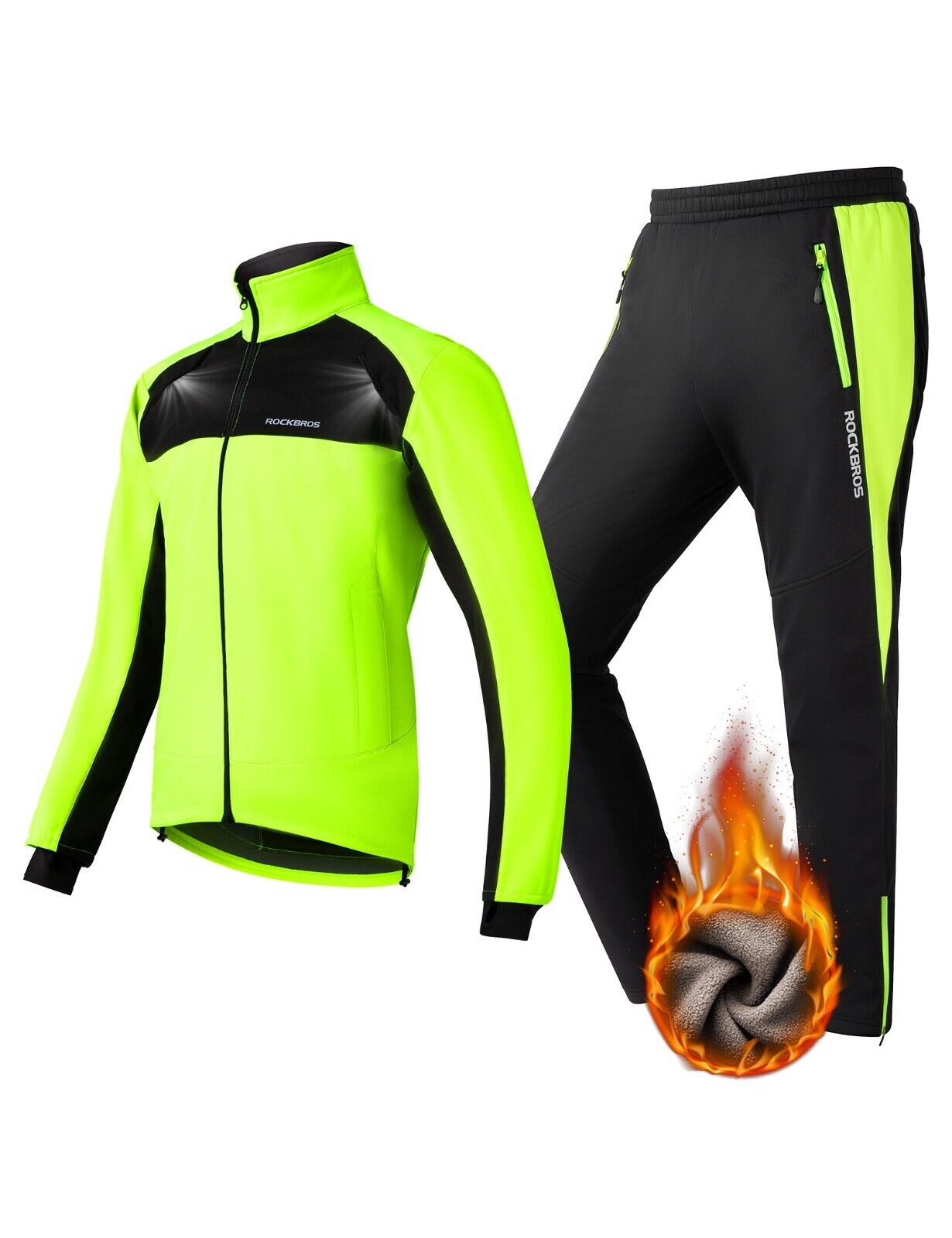 Calças de ciclismo ROCKBROS, calças de vento, calças esportivas, à prova de vento M-4XL