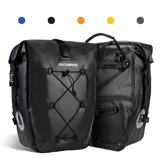 ROCKBROS bolsa porta-malas à prova d'água panniers bolsa de bicicleta 25L 5 cores