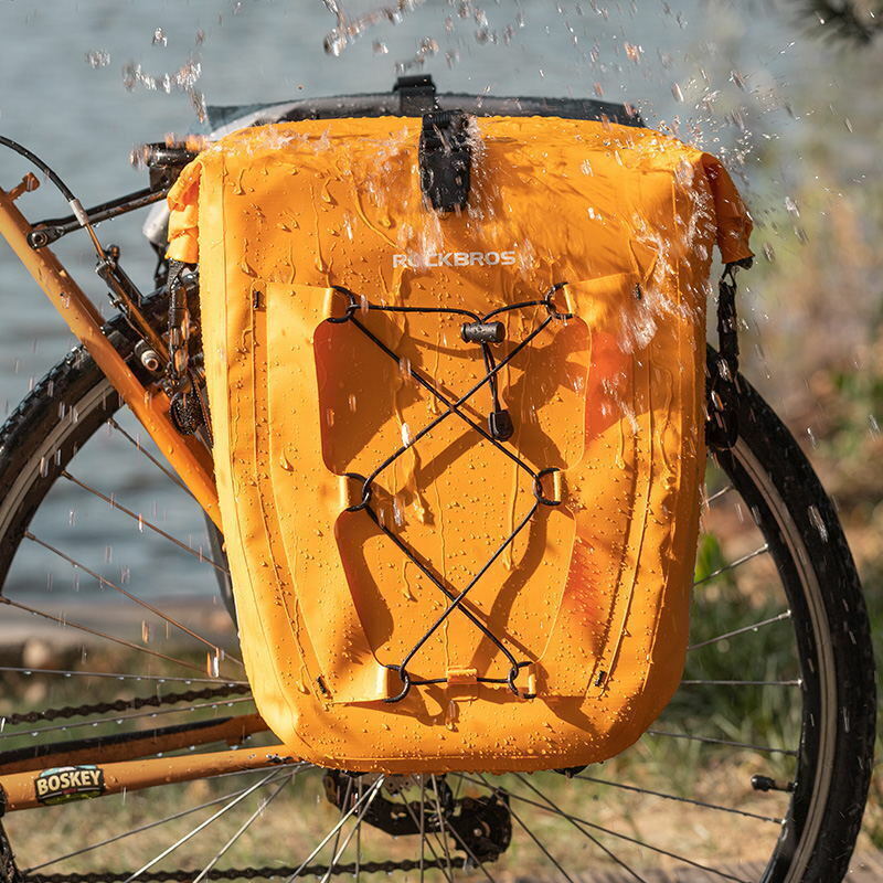 ROCKBROS bolsa porta-malas à prova d'água panniers bolsa de bicicleta 25L 5 cores