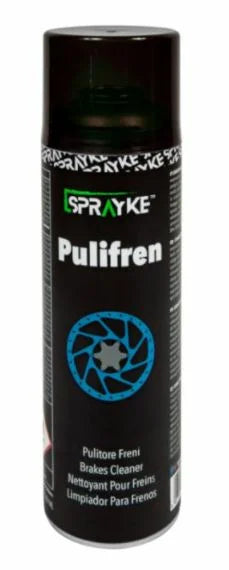 SPRAYKE Pulifren Limpador de freio e limpador de bicicleta multiuso