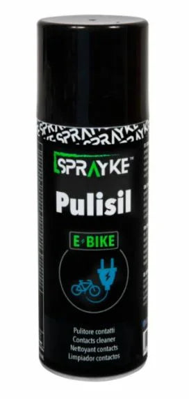 SPRAYKE Limpador de contato para bicicleta elétrica Pulisil