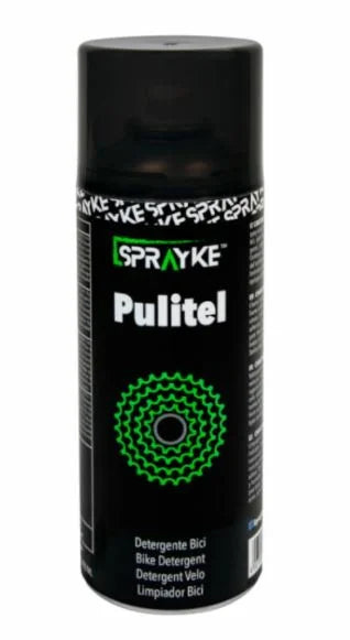 SPRAYKE Pulitel Limpador de bicicletas Detergente repelente de água para bicicletas